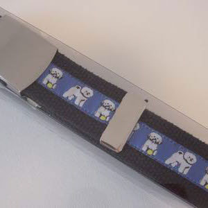 photo of Bichon Frise Belt Blue
