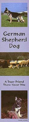 photo of German Shepherd Bookmark