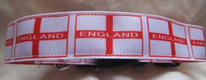 photo of England St George Cross Dog Collar