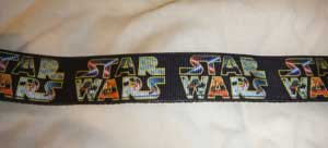 photo of Starwars (multi-coloured Writing) Collar