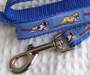 photo of Woven Lead - French Bulldog - Blue