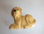 photo of Golden Labrador Ceramic Fridge Magnet