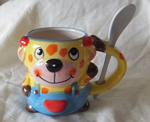 photo of Leopard Mug with Spoon