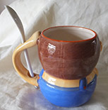 photo of Lion Mug with Spoon Rear