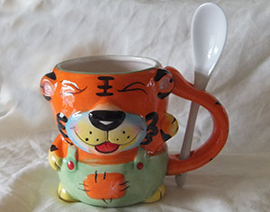 photo of Tiger Mug with Spoon