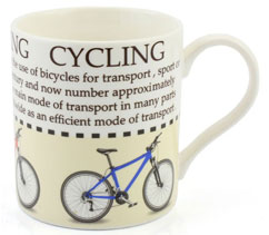 photo of Cycling Fact Mug