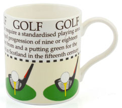 photo of Golf Fact Mug