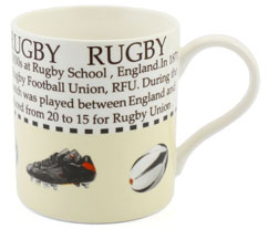 photo of Rugby Fact Mug