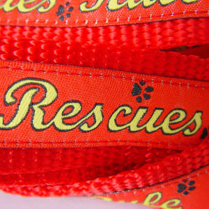 photo of Woven Lead - Rescues Rule - Red - Large