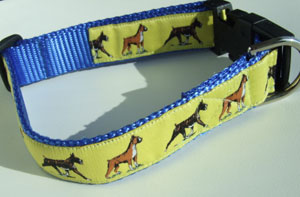 photo of Woven Lead - Boxer Yellow on Purple