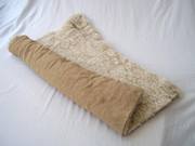 White cotton felt