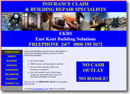 Click for the EKBS  web site by deliberate design, Chatham,Kent