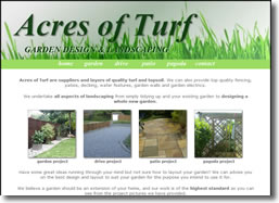 Click for the Acres ofTurf website by deliberate design for Bodmin ,Cornwall