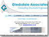 Click for Gledsdale Associates, Sevenoaks website by deliberate design, Folkestone,