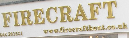 Cut & moulded letters 2