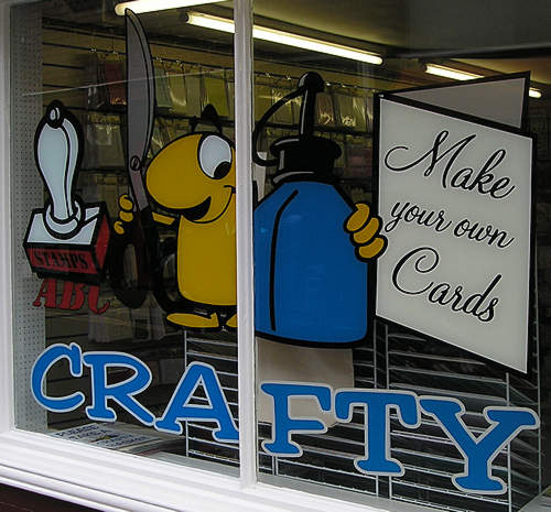 Shop window vinyls