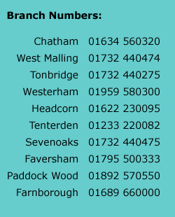 Maidstone locksmiths branch numbers