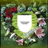 Heart - nature's beauty Bespoke Designer Funeral Tribute