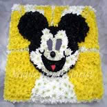 Mickey Mouse Bespoke Designer Funeral Tribute