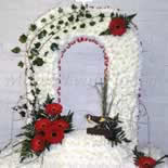 Gates Of Heaven Bespoke Designer Funeral Tribute