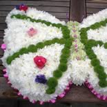 Butterfly Bespoke Designer Funeral Tribute 1