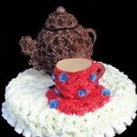 Cup of Tea Bespoke Designer Funeral Tribute
