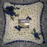 Cushion Bespoke Designer Funeral Tribute