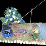 Gone Fishing Bespoke Designer Funeral Tribute