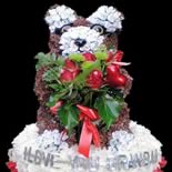 Teddy Bear Bespoke Designer Funeral Tribute