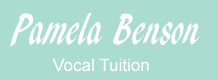 Pamela Benson - Vocal tuition in  coulsden