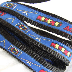 photo of Woven Lead - Agility - Medium - Blue on Black