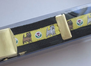 photo of Cairn Terrier Woven Belt - Yellow