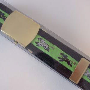 photo of Cocker Spaniel Woven Belt - Green