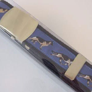 photo of German Shepherd Woven Belt - Blue
