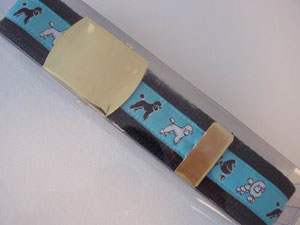 photo of Miniature Poodle Belt - Blue