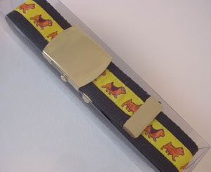 photo of Norfolk Norwich Terrier Belt - Yellow