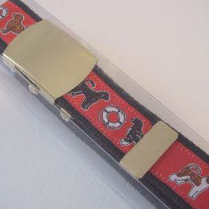 photo of Portuguese Water Dog Belt - Red