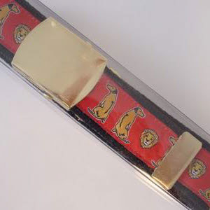 photo of Rhodesian Ridgeback Belt Red