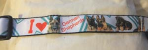 photo of Printed Collar - I Love German Shepherds