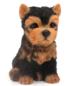 photo of Yorkshire Terrier Puppy Figurine