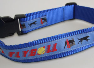 photo of Woven Collar - Flyball - Blue