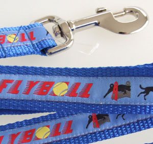 photo of Woven Lead - Flyball - Small - Blue