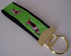 photo of Basset Hound Keyfob