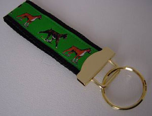 photo of ABoxer Woven Keyfob - Green