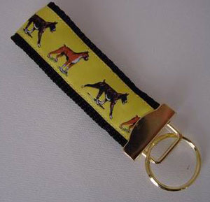 photo of Boxer Woven Keyfob - Yellow