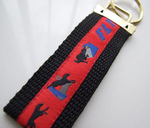 photo of Flyball Keyfob - Red