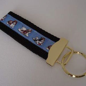 photo of Shih Tzu Keyfob - Blue