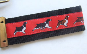 photo of English Springer Spaniel Keyfob - Red