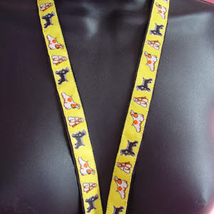 photo of American Cocker Spaniel Woven Lanyard - Yellow