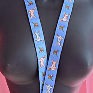 photo of English Setter Lanyard - Blue